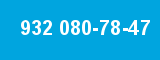 932 080-78-47 932 080-78-47